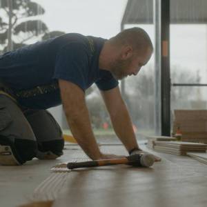 Montáž drevenej podlahy